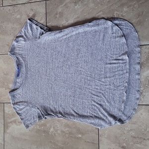 3/$12 Apt. 9 tunic high-low short sleeve shirt